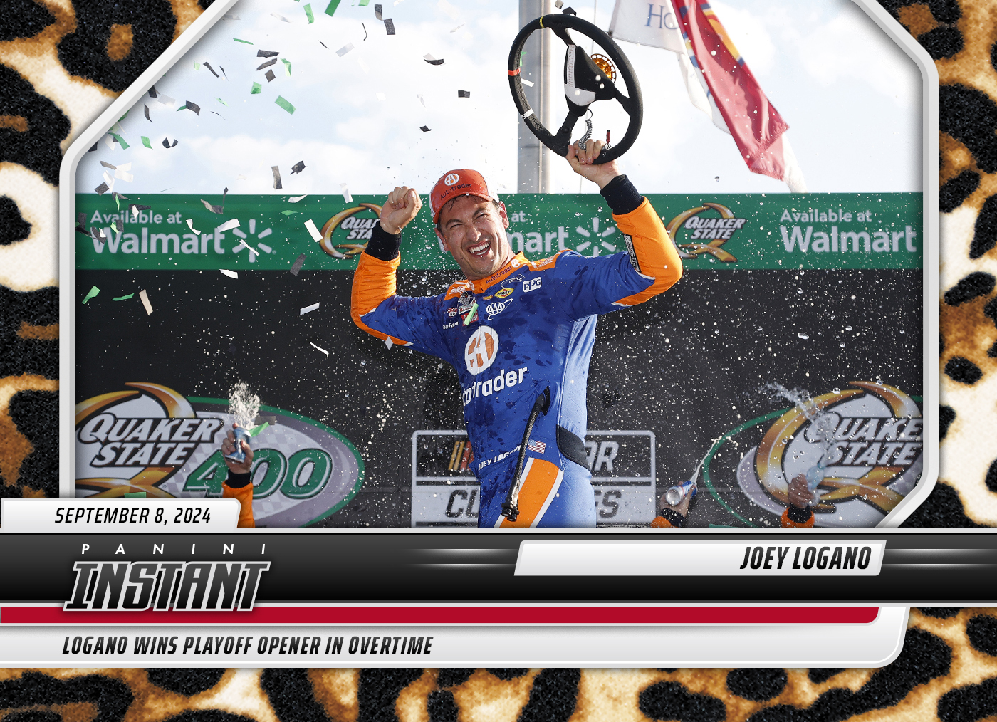 Joey Logano - 2024 Panini Instant NASCAR #3 - Jaguar /10