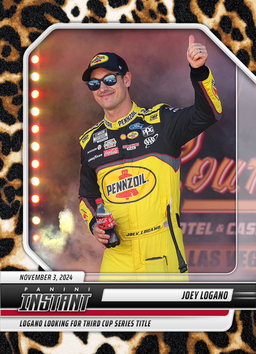 Joey Logano - 2024 Panini Instant NASCAR #14 - Jaguar /10