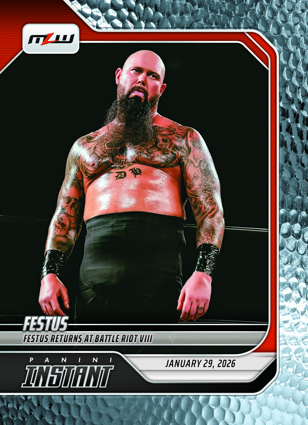 Festus - 2026 Panini Instant MLW #7 - Metallic /5