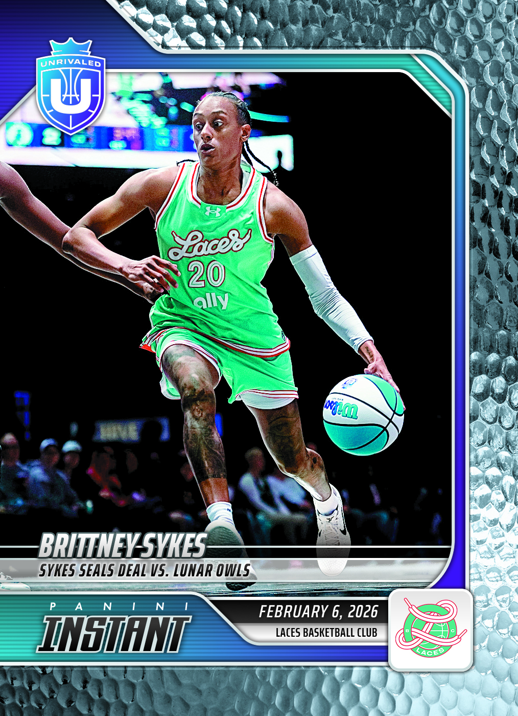Brittney Sykes - 2026 Panini Instant Unrivaled #41 - Metallic /5