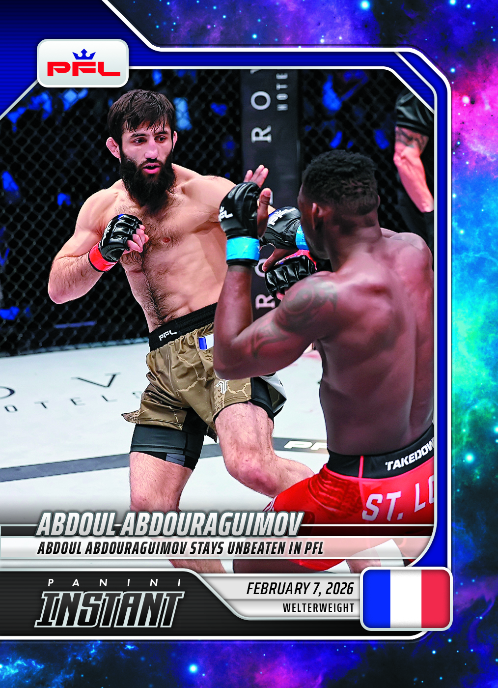 Abdoul Abdouraguimov - 2026 Panini Instant PFL #3 - Galaxy 1/1