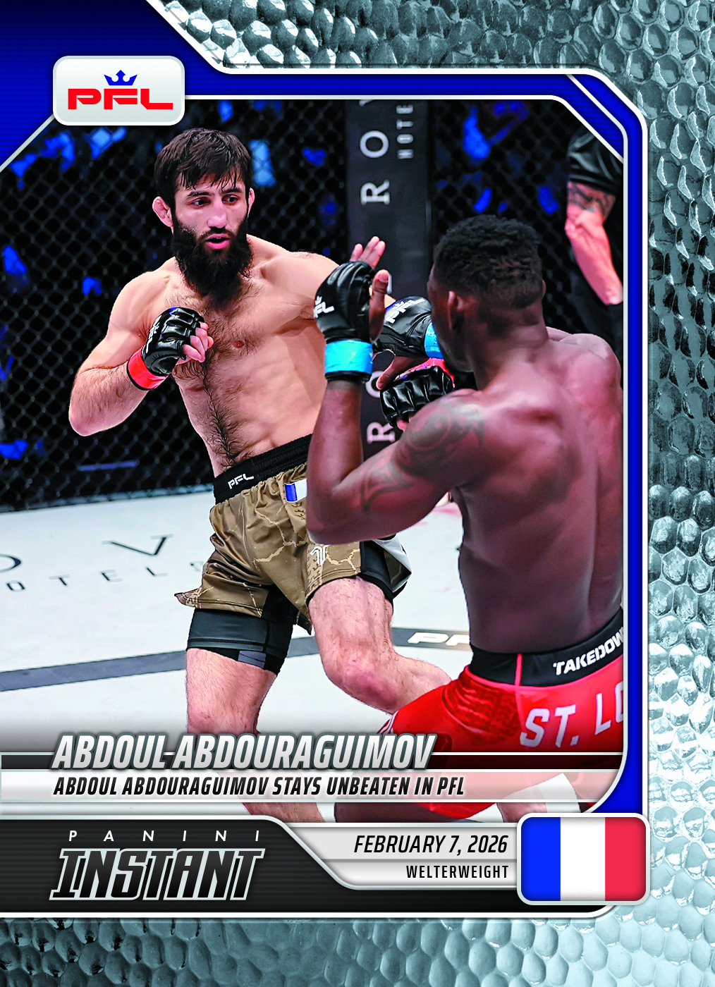 Abdoul Abdouraguimov - 2026 Panini Instant PFL #3 - Metallic /5
