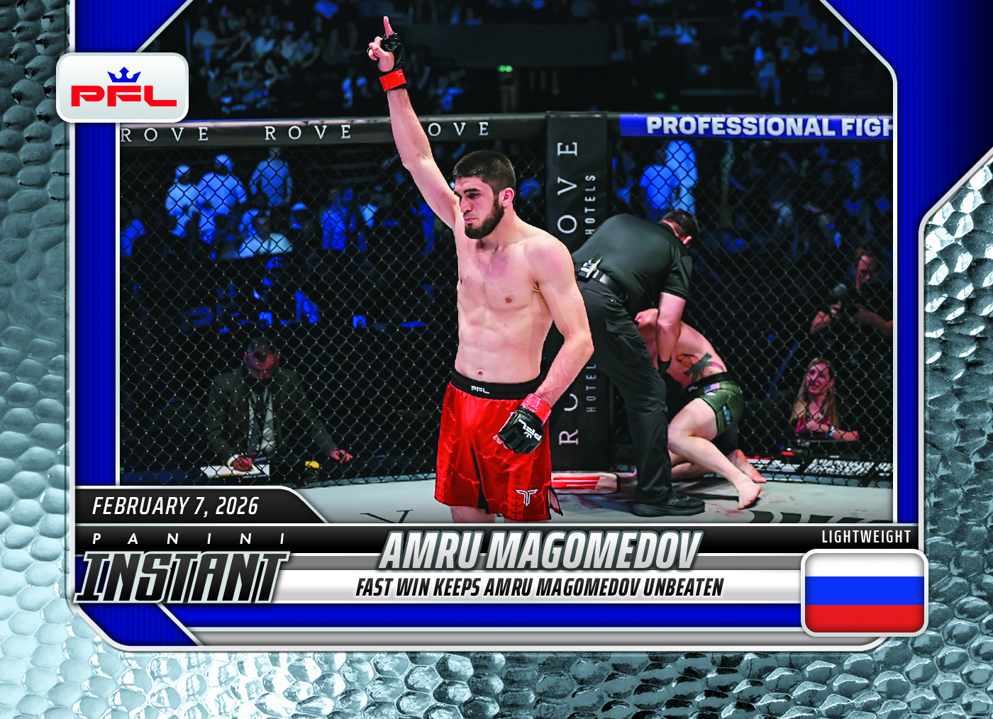 Amru Magomedov - 2026 Panini Instant PFL #5 - Metallic /5