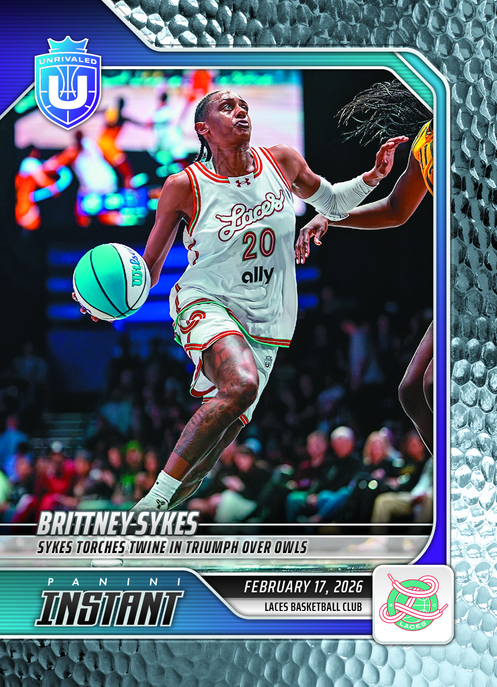 Brittney Sykes - 2026 Panini Instant Unrivaled #46 - Metallic /5