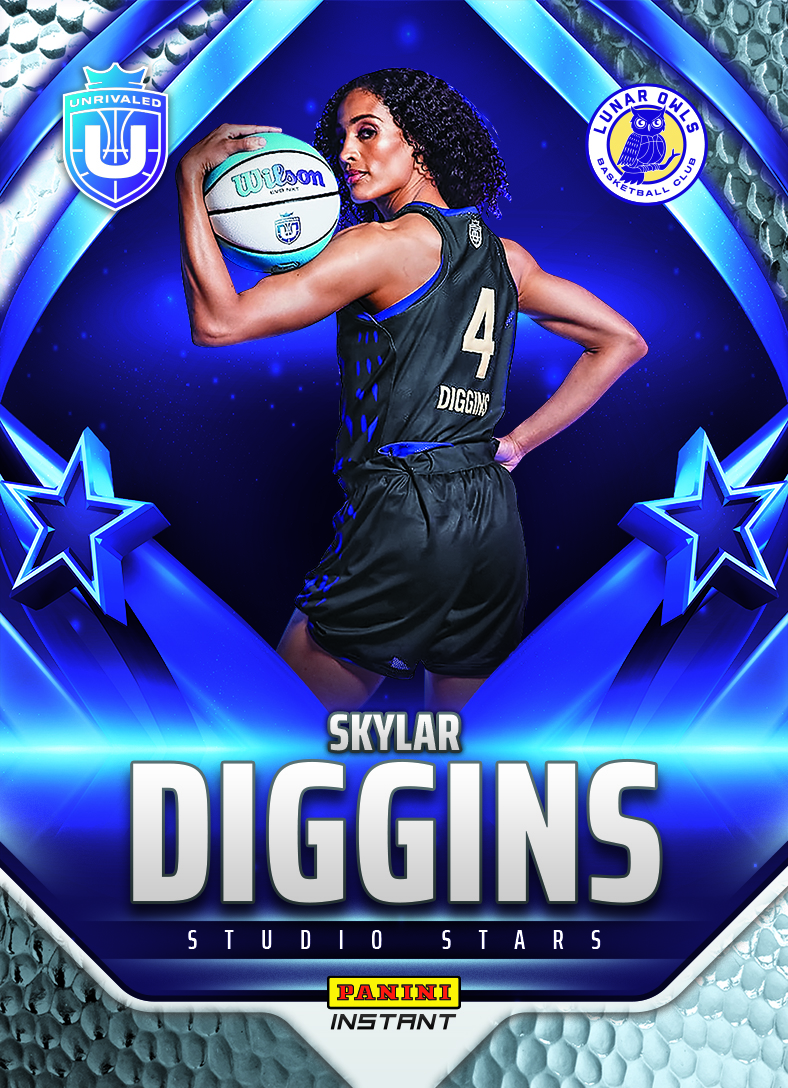 Skylar Diggins - 2026 Panini Instant Unrivaled Studio Stars #16 - Metallic /5