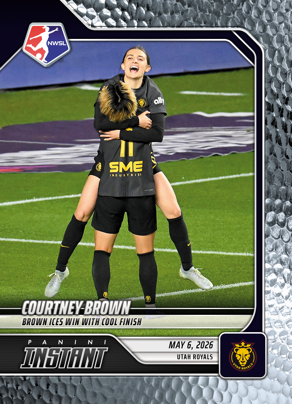 Courtney Brown - 2026 Panini Instant NWSL #57 - Metallic /5