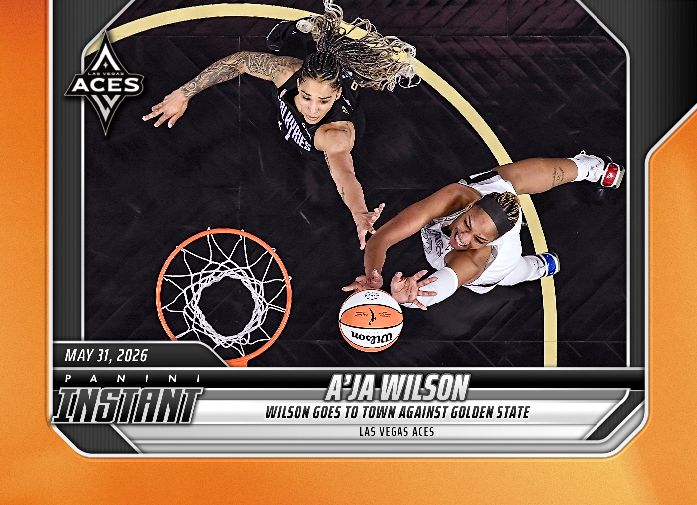 A'ja Wilson - 2026 Panini Instant WNBA #112 - 30th Anniversary /30