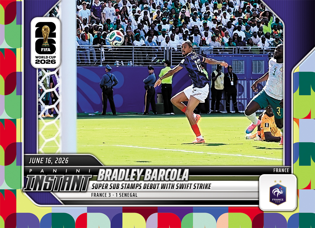 Bradley Barcola - 2026 Panini Instant FIFA World Cup 2026™ #39 - Multi 1/1