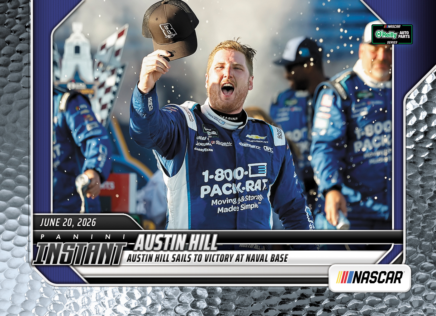 Austin Hill - 2026 Panini Instant NASCAR #56 - Metallic /5
