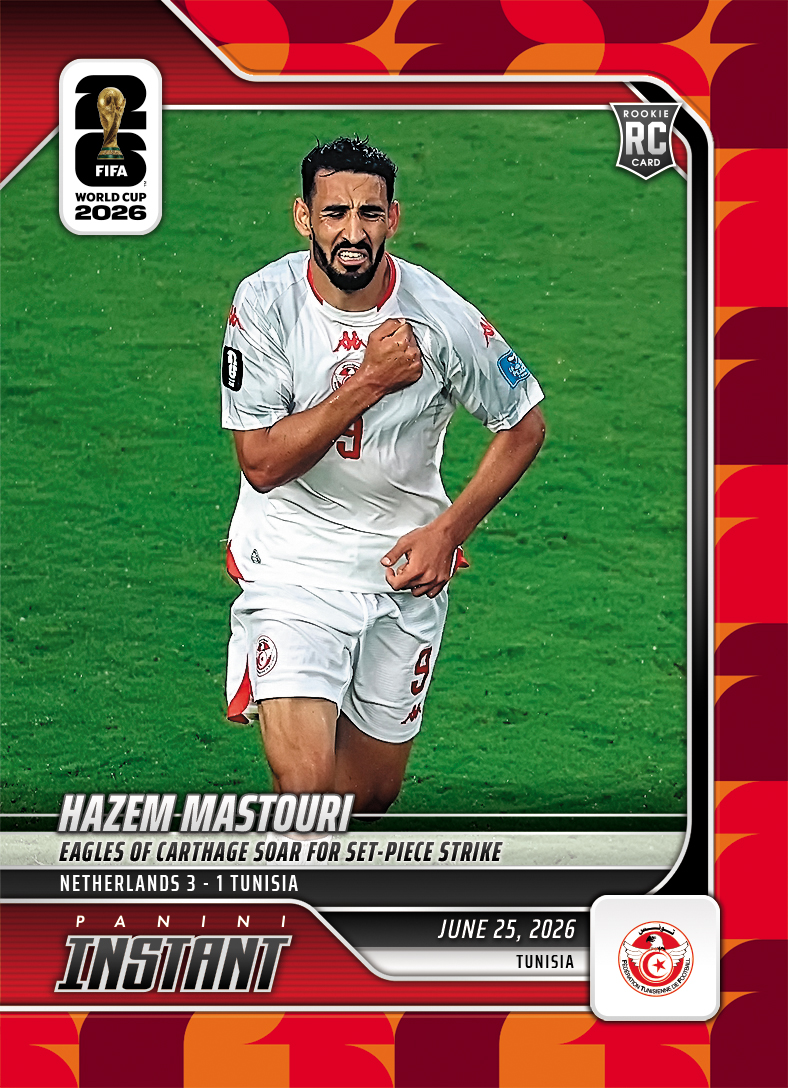 Hazem Mastouri - 2026 Panini Instant FIFA World Cup 2026™ #129 - Red /5