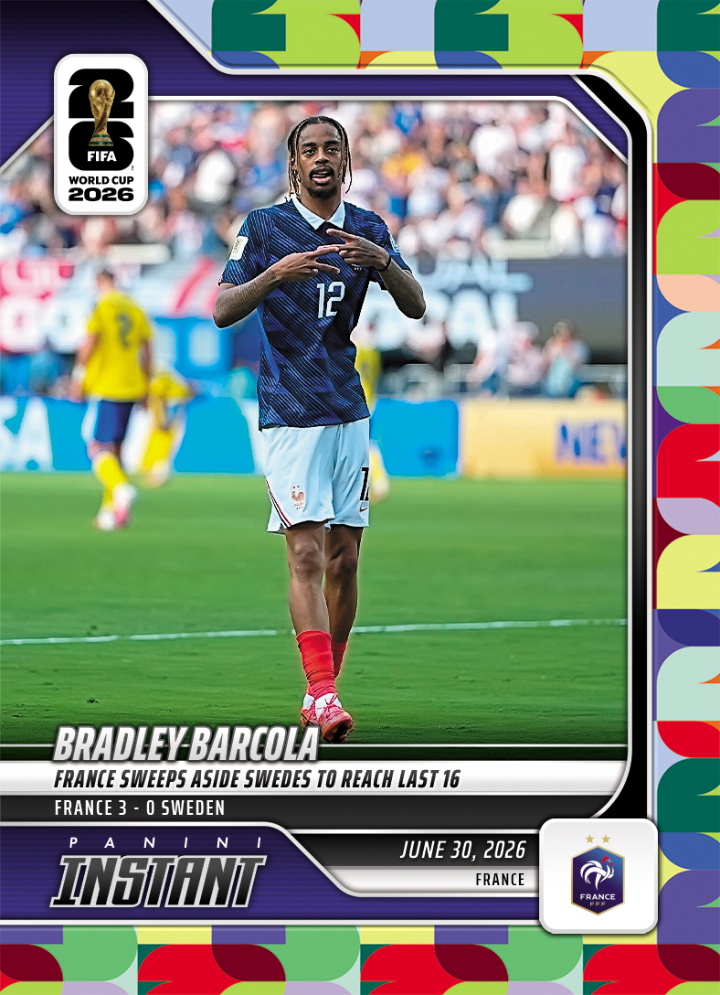Bradley Barcola - 2026 Panini Instant FIFA World Cup 2026™ #177 - Multi 1/1