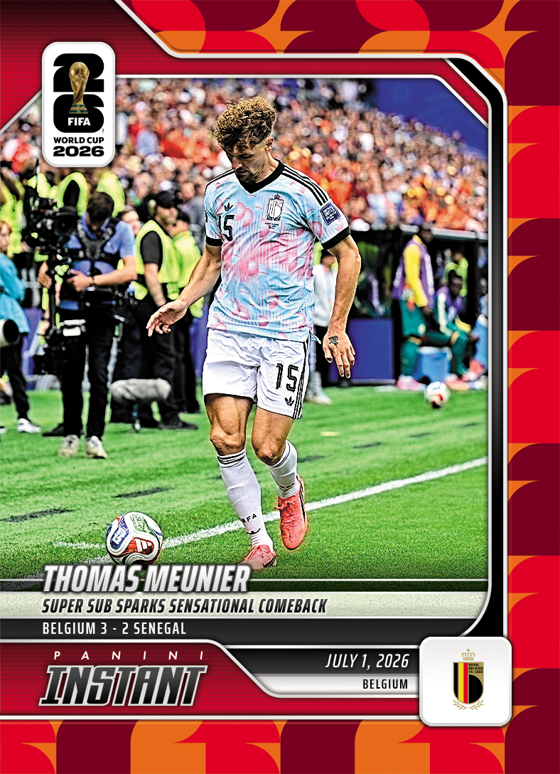 Thomas Meunier - 2026 Panini Instant FIFA World Cup 2026™ #184 - Red /5