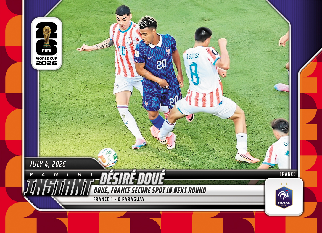 Desire Doue - 2026 Panini Instant FIFA World Cup 2026™ #204 - Red /5