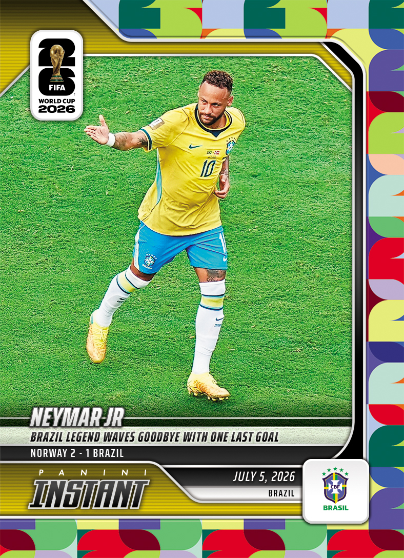 Neymar Jr. - 2026 Panini Instant FIFA World Cup 2026™ #208 - Multi 1/1