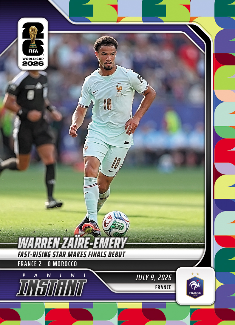 Warren Zaire-Emery - 2026 Panini Instant FIFA World Cup 2026™ #220 - Multi 1/1