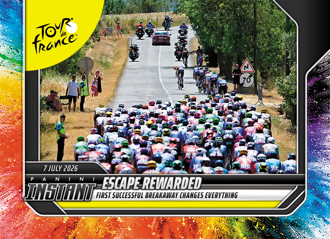 Escape Rewarded - 2026 Panini Instant Tour de France #14 - Color Blast /5