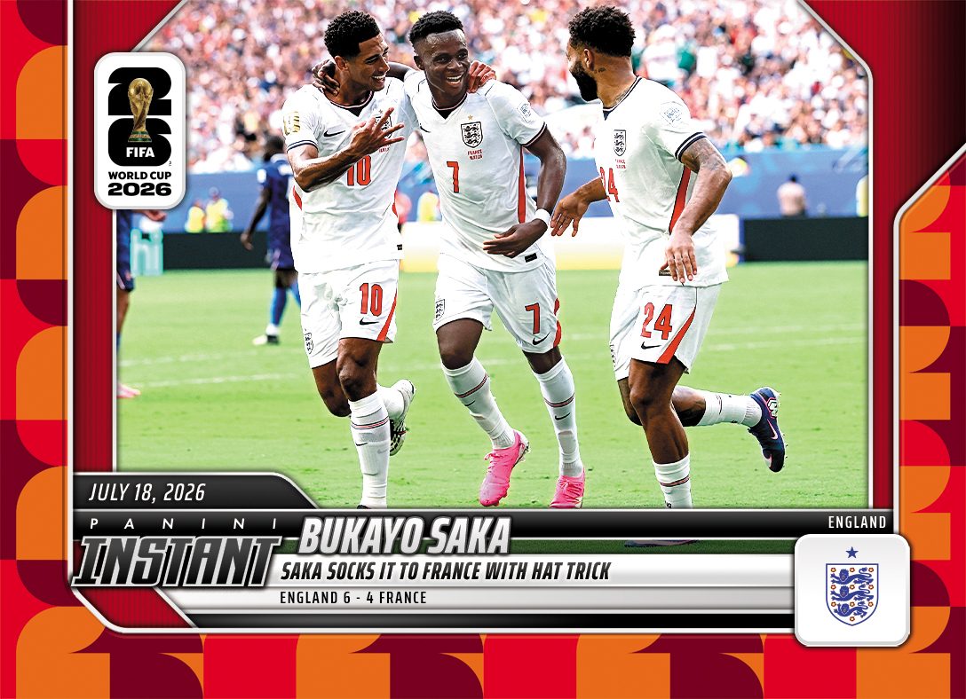 Bukayo Saka - 2026 Panini Instant FIFA World Cup 2026™ #240 - Red /5