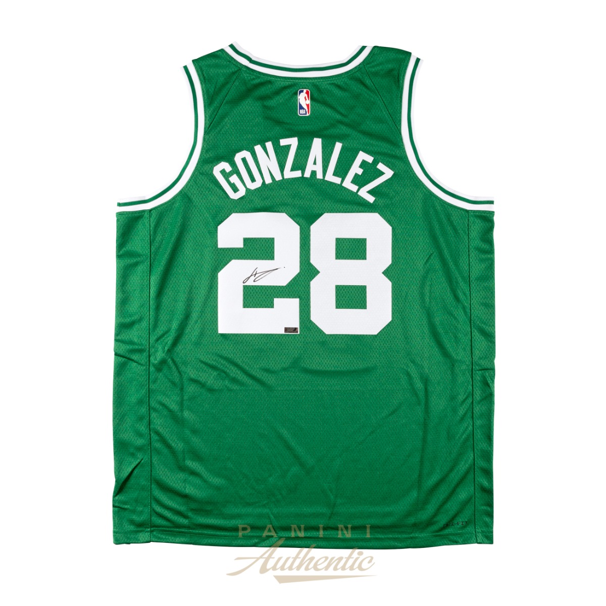Hugo Gonzales Autographed Boston Celtics Green Nike Swingman Jersey ~Open Edition Item~