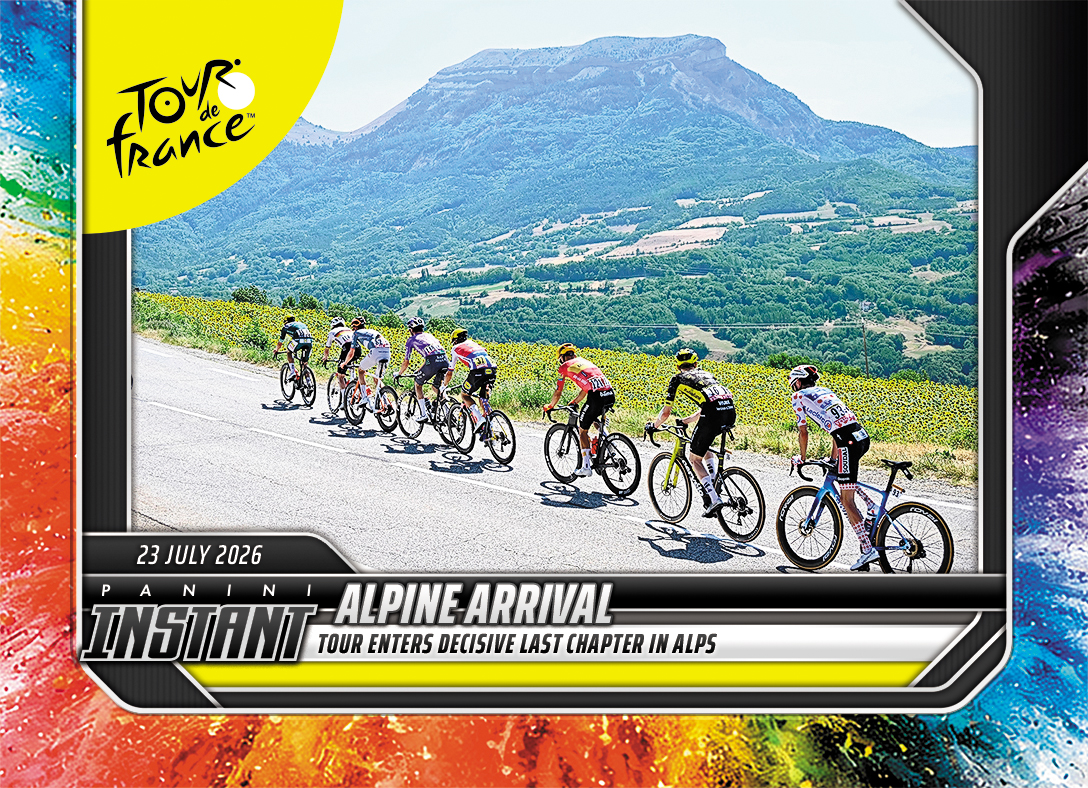 Alpine Arrival - 2026 Panini Instant Tour de France #59 - Color Blast /5