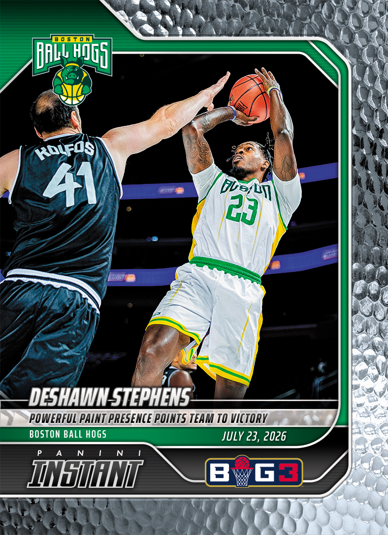 Deshawn Stephens - 2026 Panini Instant Big3 #25 - Metallic /5