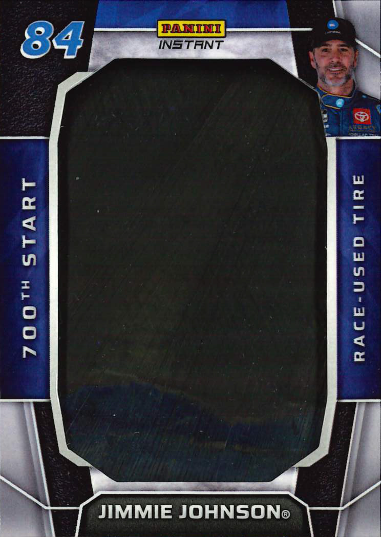 Jimmie Johnson 700th Start Tire - 2025 Panini Instant NASCAR - Base /99