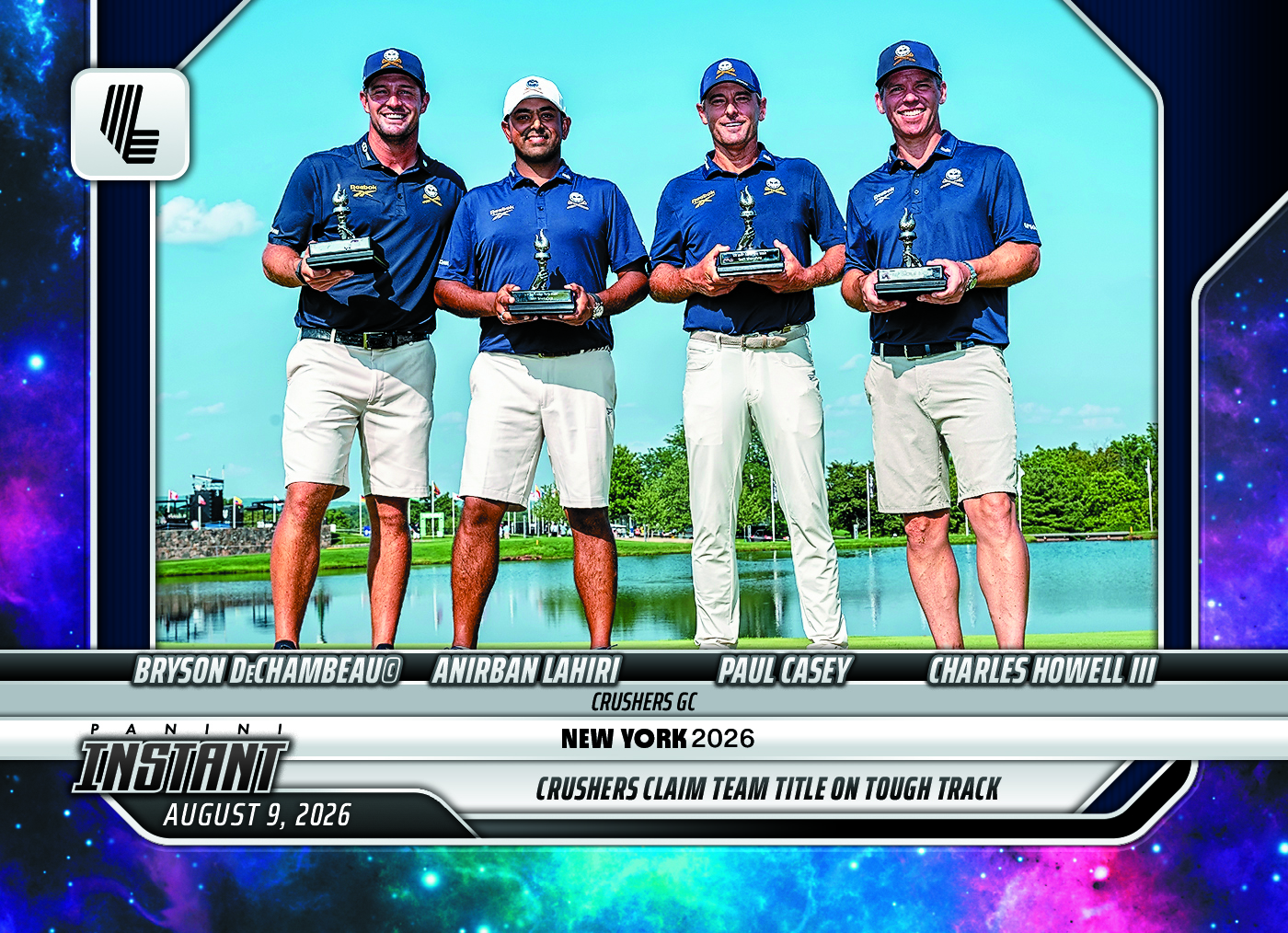 Crushers GC - 2026 Panini Instant LIV Golf #23 - Galaxy 1/1