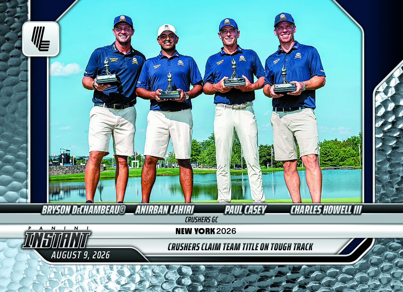 Crushers GC - 2026 Panini Instant LIV Golf #23 - Metallic /5