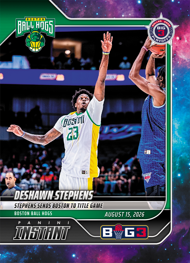 Deshawn Stephens - 2026 Panini Instant Big3 #39 - Galaxy 1/1
