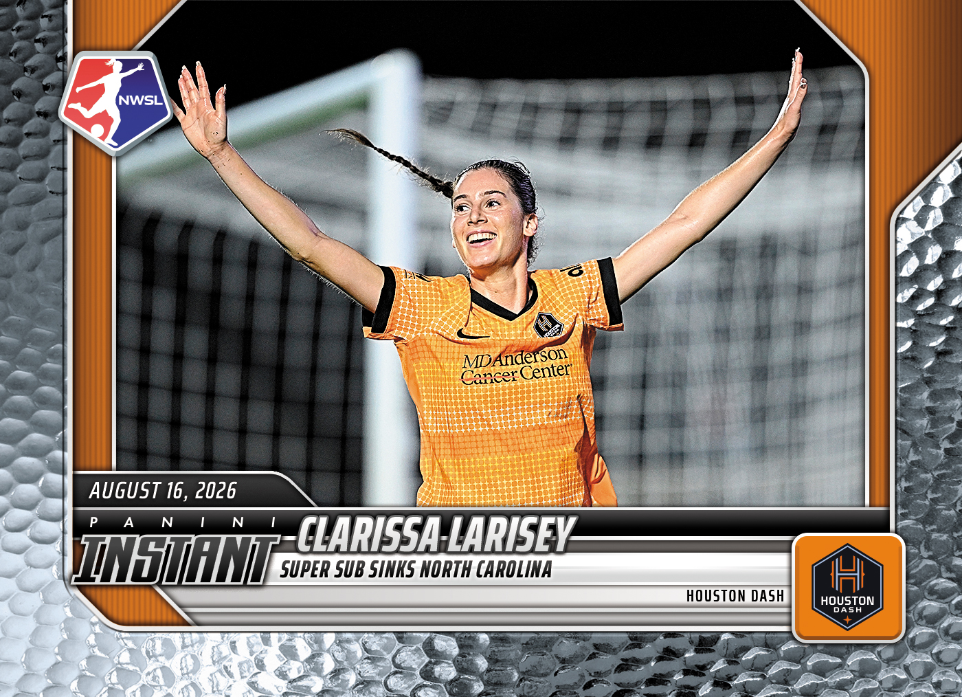 Clarissa Larisey - 2026 Panini Instant NWSL #141 - Metallic /5