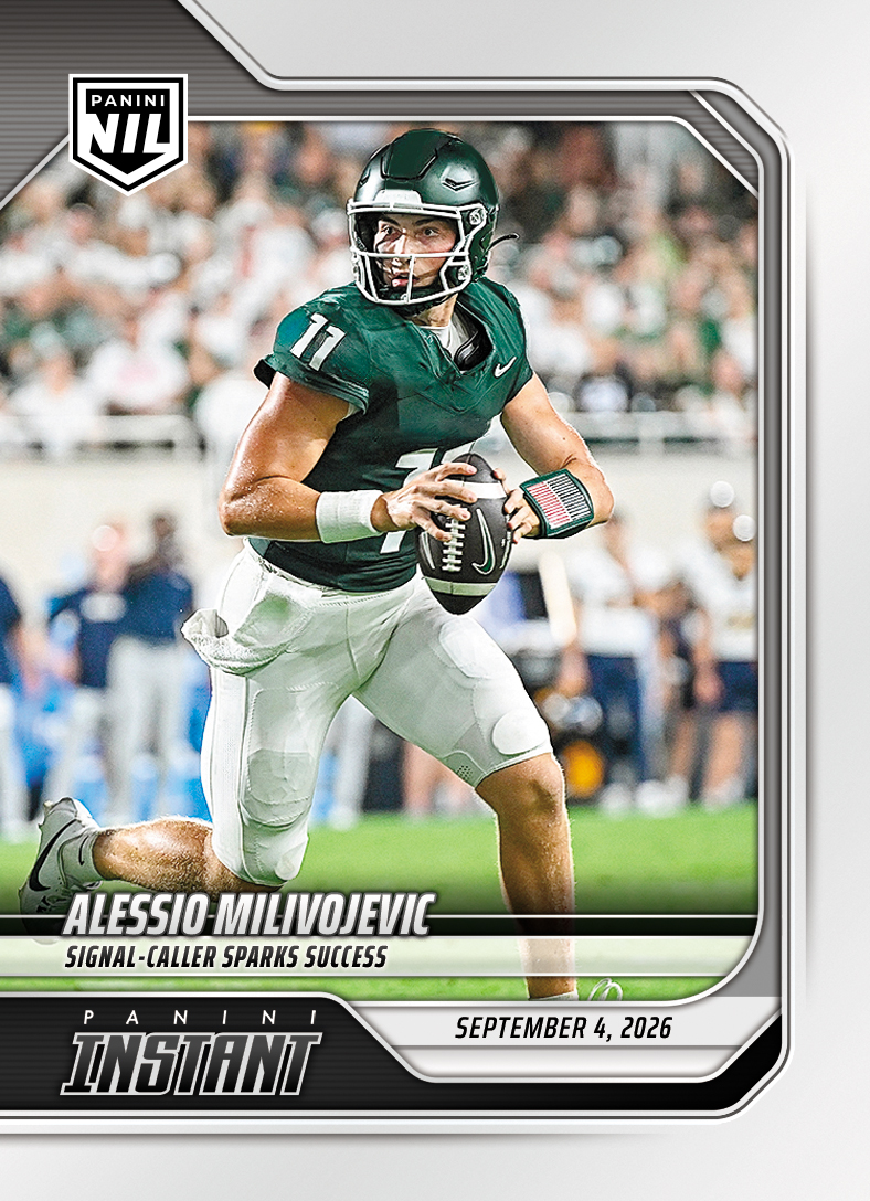 Alessio Milivojevic - 2026 Panini Instant NIL College Football #1-AMI - Base