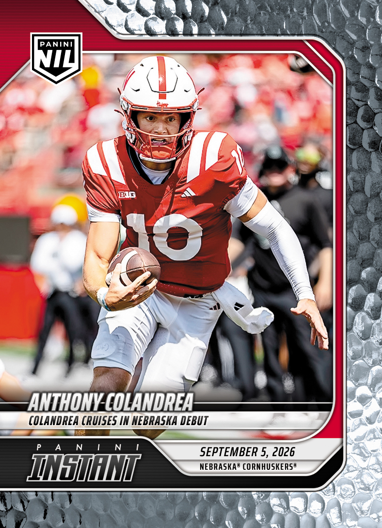 Anthony Colandrea - 2026 Panini NIL College Football #1-ACO - Metallic /5