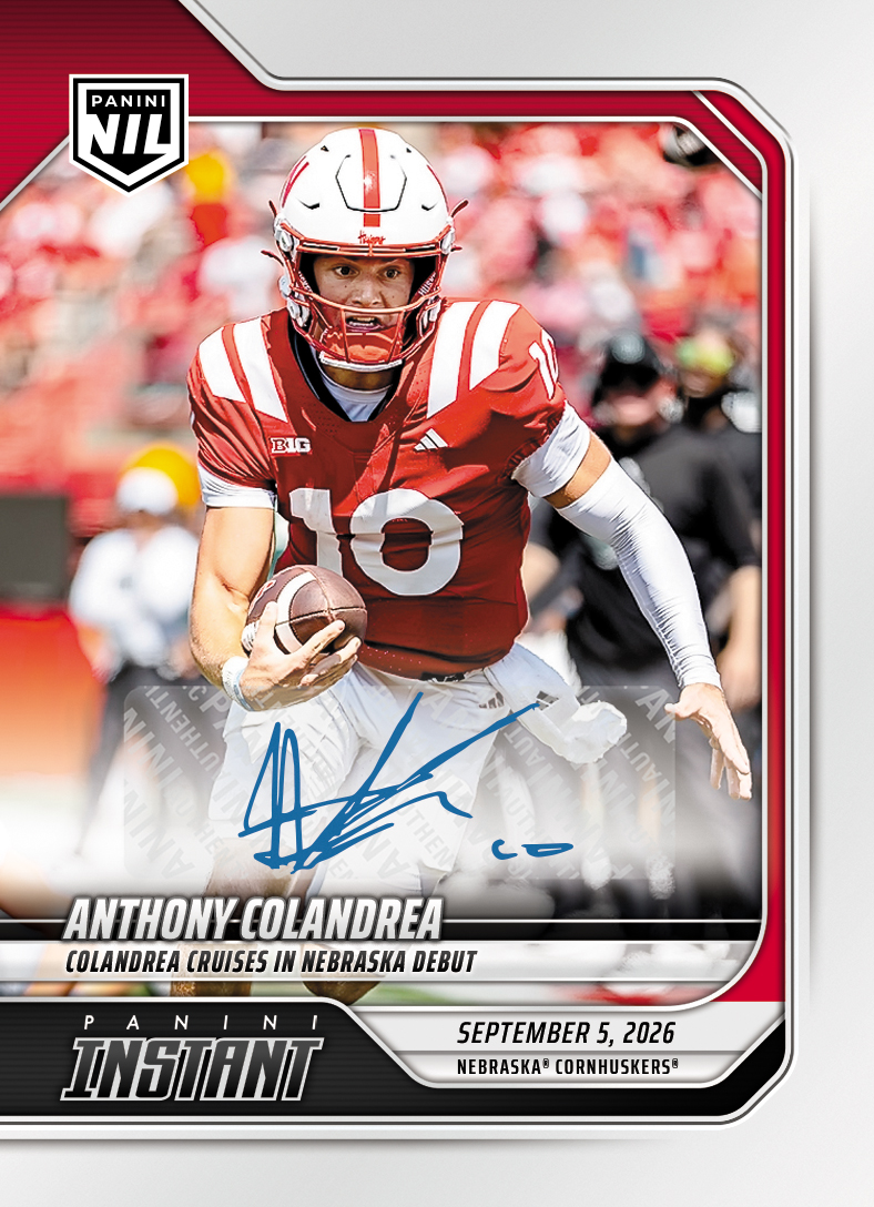 Anthony Colandrea - 2026 Panini NIL College Football #1-ACO - Base /49 Auto