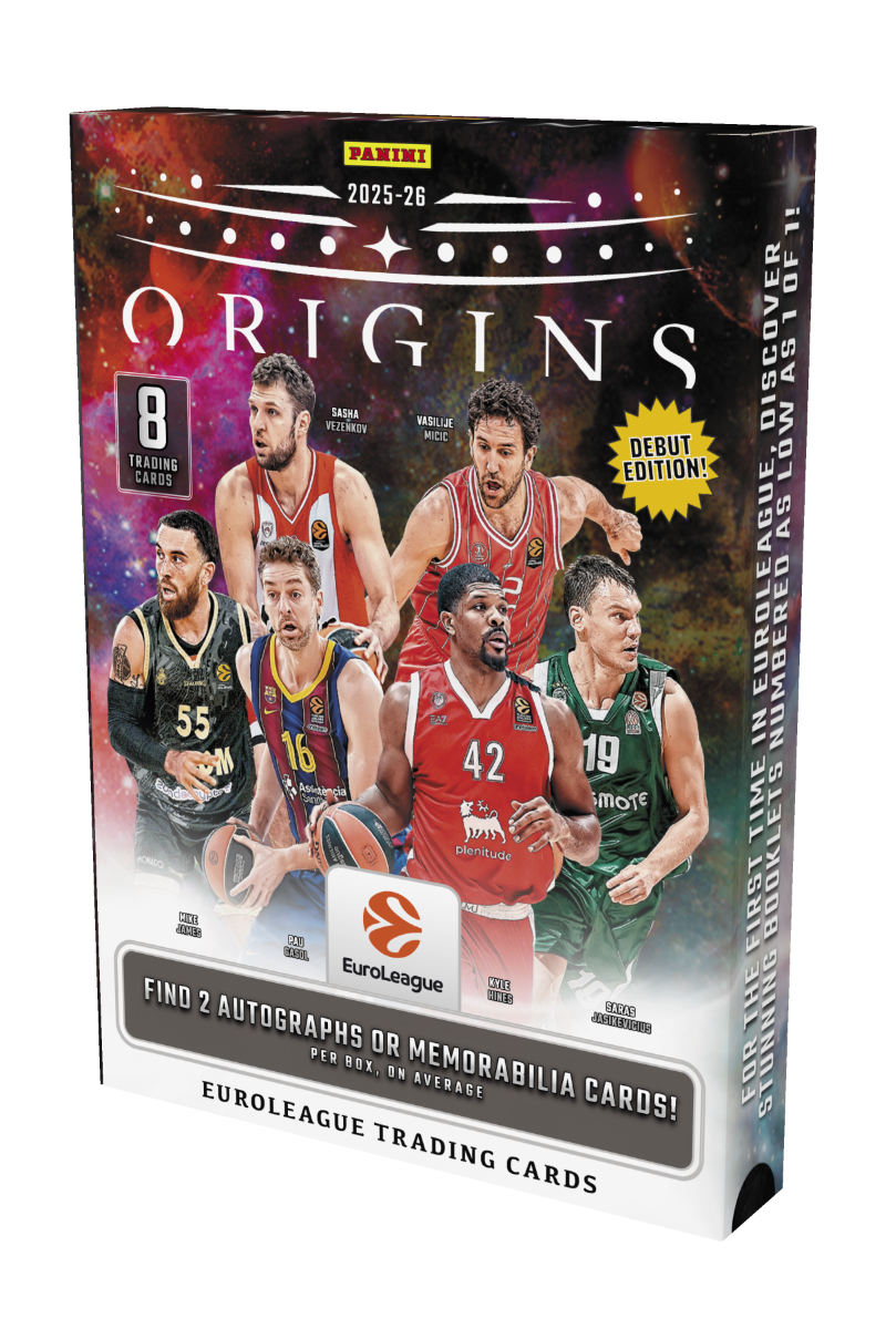2025-26 Panini Origins Euroleague Trading Card Box (Hobby)
