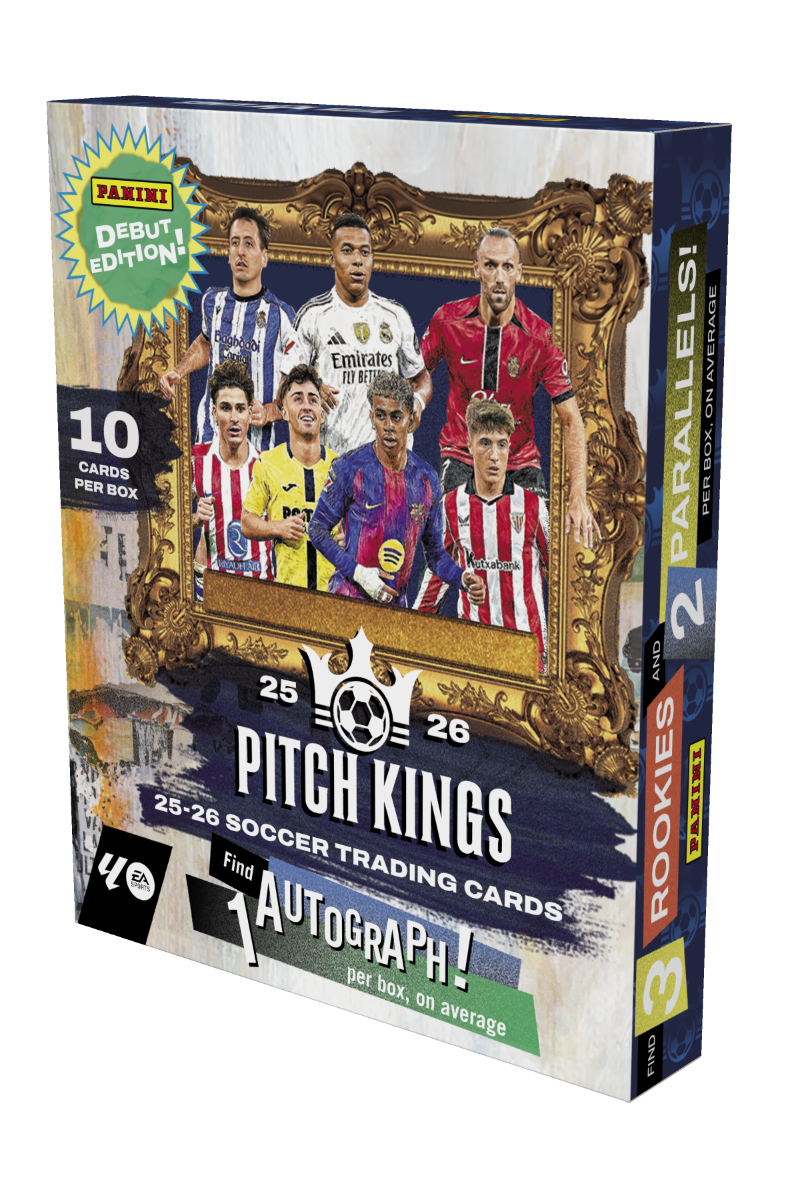 2025-26 Panini Pitch Kings Soccer Trading Card Box (Hobby International)