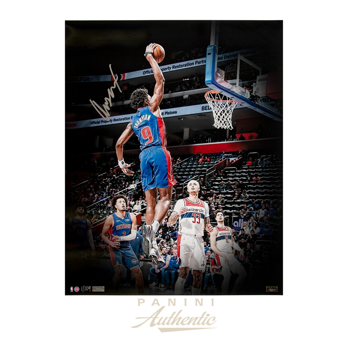 Ausar Thompson Autographed 16x20 "Hangtime" Photograph ~Limited Edition to 109~