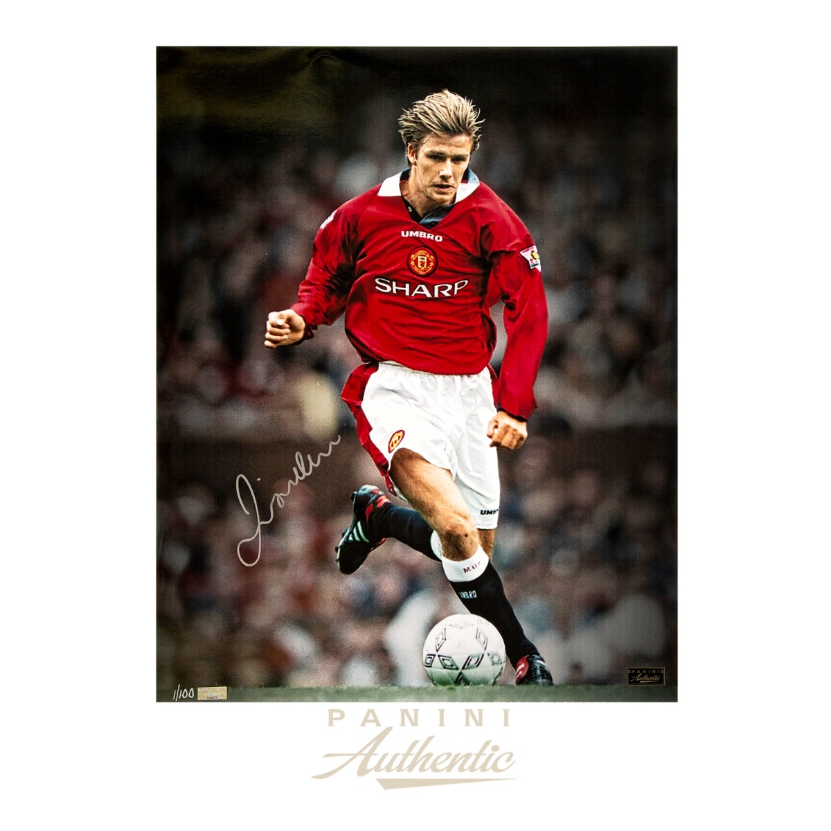 David Beckham Autographed 16X20 "Creator" Photograph ~Limited Edition to 100~
