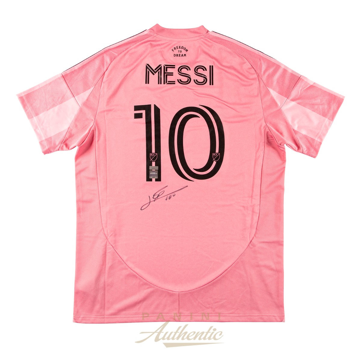 Lionel Messi Autographed 2025 Inter Miami Pink Home Replica Jersey ~Open Edition Item~