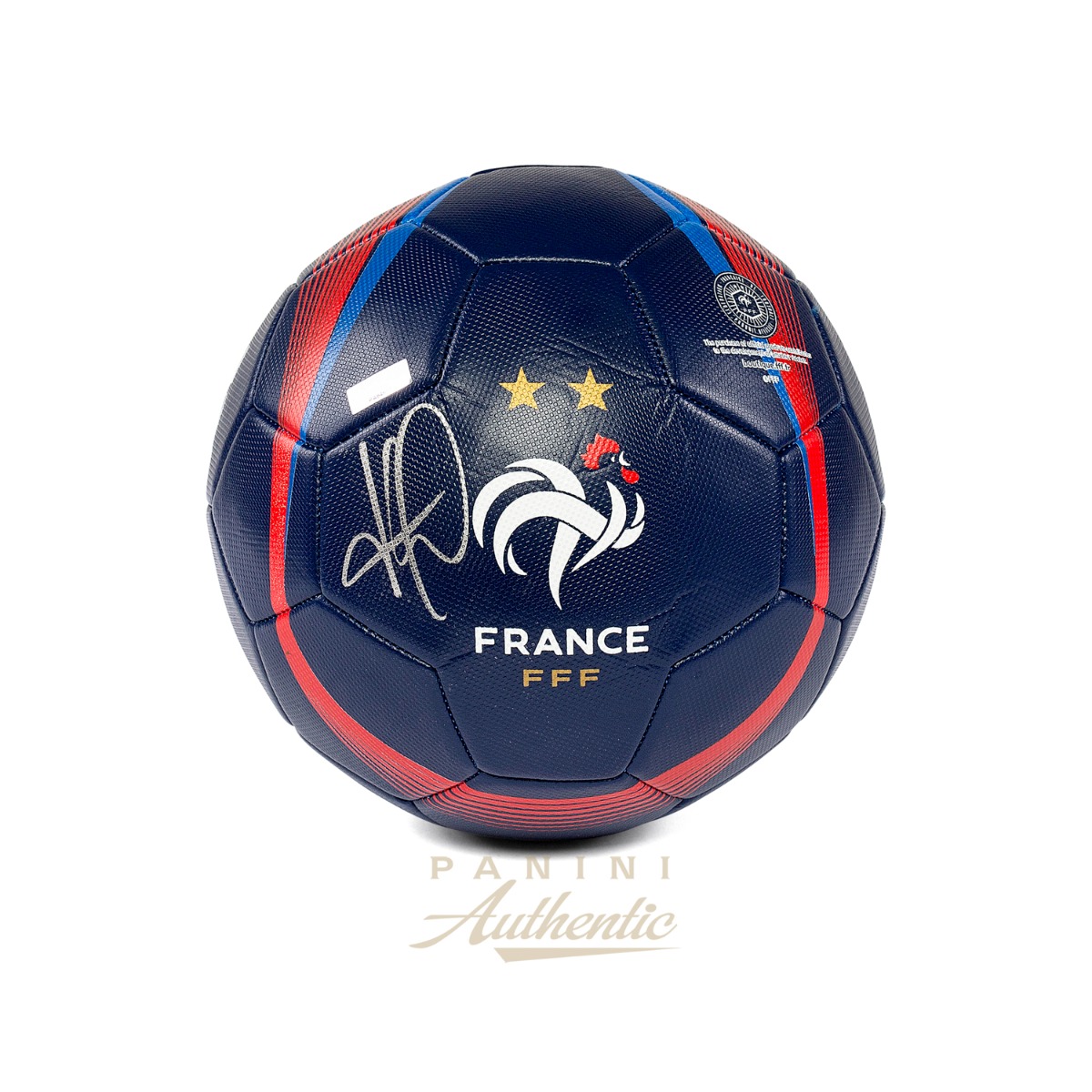Kylian Mbappe Autographed Navy Blue French Football Federation National Team Replica Soccer Ball ~Open Edition Item~
