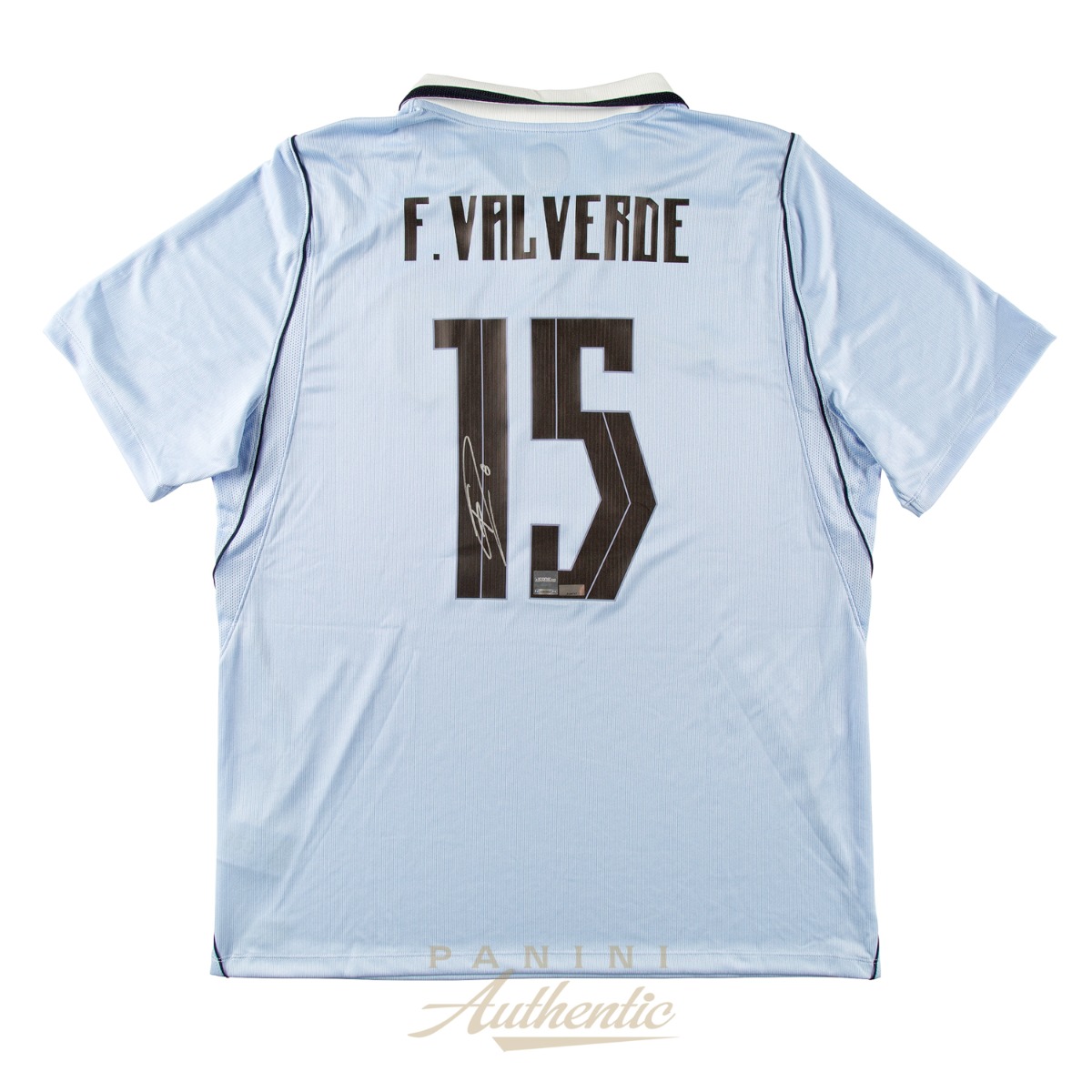 Federico Valverde Autographed 2026 Uruguay National Team Light Blue Replica Home Jersey ~Open Edition Item~