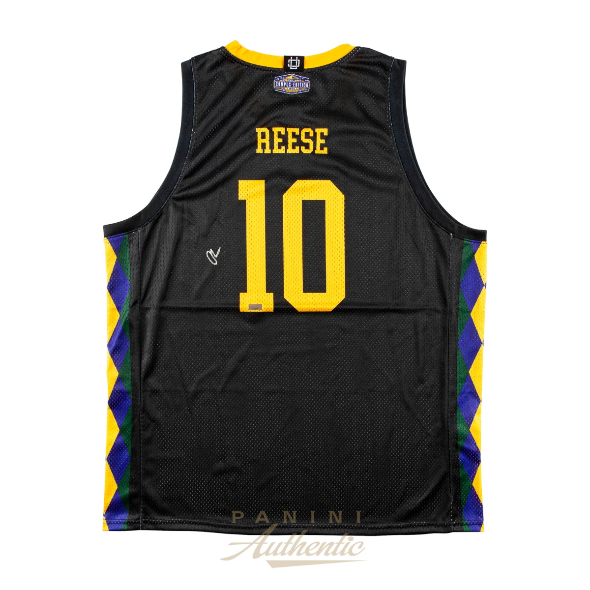 Angel Reese Autographed LSU Tigers Black Replica Jersey ~Open Edition Item~
