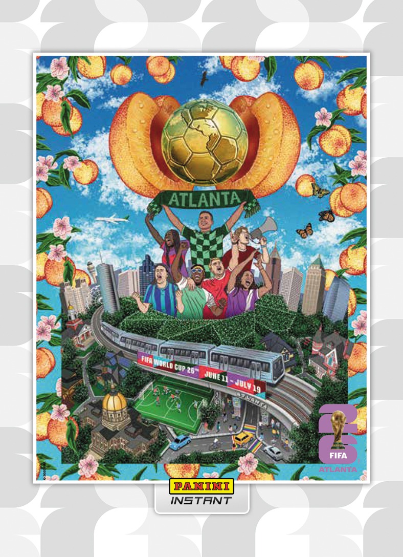 16-Card 2026 Panini Instant FIFA World Cup 2026™ Host City Poster Card - Base Set