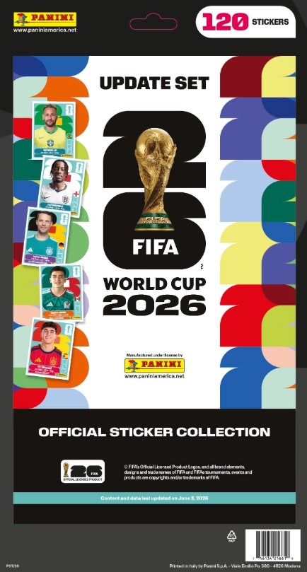 PRE-SALE - FIFA World Cup 2026™ Official Sticker Collection - Update Set
